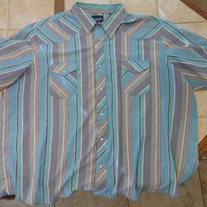 Wrangler Pearl Snap Short Sleeve Shirt